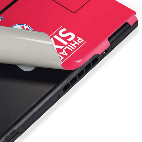 NBA Philadelphia 76ers Standard - Red Nintendo Switch Bundle Skin