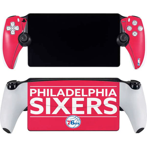 NBA Philadelphia 76ers Standard - Red PlayStation Portal Remote Player Skin