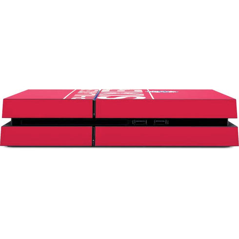 NBA Philadelphia 76ers Standard - Red PS4 Console Skin