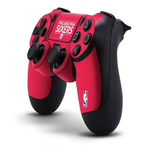 NBA Philadelphia 76ers Standard - Red PS4 Controller Skin