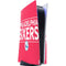 NBA Philadelphia 76ers Standard - Red PS5 Console Skin