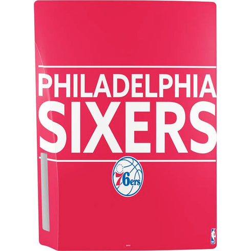 NBA Philadelphia 76ers Standard - Red PS5 Console Skin