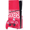 NBA Philadelphia 76ers Standard - Red PS5 Slim Disk Bundle Skin