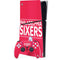 NBA Philadelphia 76ers Standard - Red PS5 Slim Digital Edition Bundle Skin