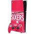 NBA Philadelphia 76ers Standard - Red PS5 Slim Digital Edition Bundle Skin