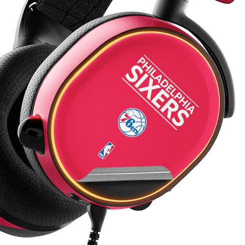 NBA Philadelphia 76ers Standard - Red SteelSeries Arctis 3 Skin