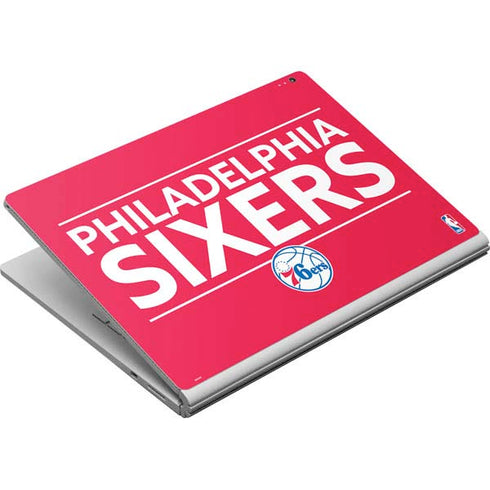 NBA Philadelphia 76ers Standard - Red Surface Book Skin