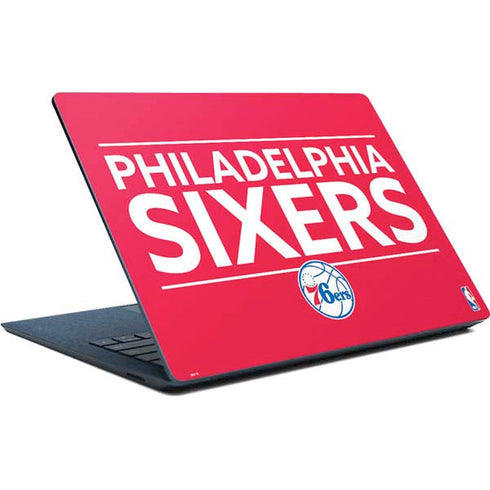 NBA Philadelphia 76ers Standard - Red Surface Laptop Skin