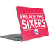 NBA Philadelphia 76ers Standard - Red Surface Laptop Studio Skin