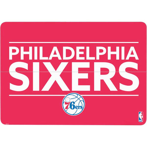NBA Philadelphia 76ers Standard - Red Surface Laptop Studio Skin
