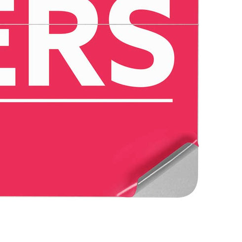 NBA Philadelphia 76ers Standard - Red Surface Laptop Studio Skin