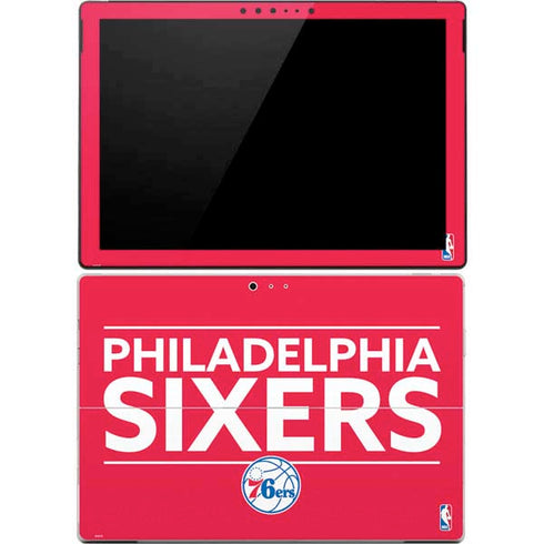 NBA Philadelphia 76ers Standard - Red Surface Pro 4 Skin