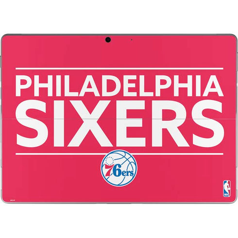 NBA Philadelphia 76ers Standard - Red Surface Pro 9 Skin
