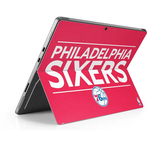 NBA Philadelphia 76ers Standard - Red Surface Pro 9 Skin