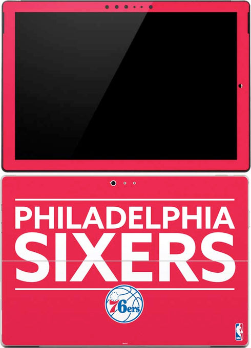 NBA Philadelphia 76ers Standard - Red Surface Pro (2017) Skin
