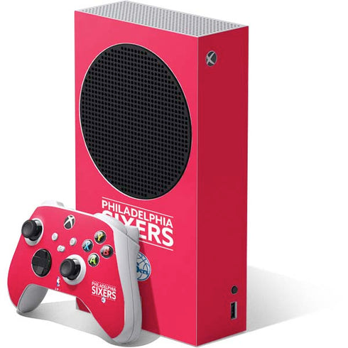 NBA Philadelphia 76ers Standard - Red Xbox Series S Skins