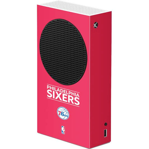 NBA Philadelphia 76ers Standard - Red Xbox Series S Console Skin