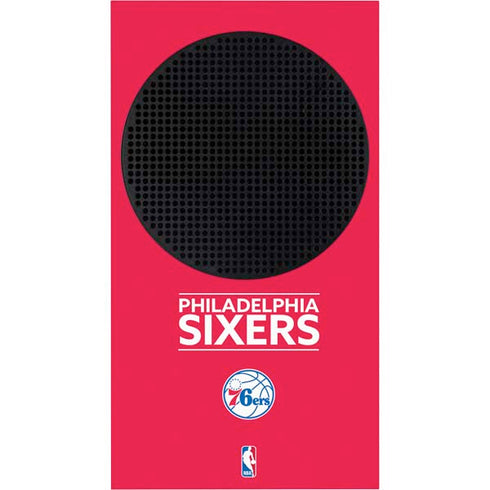 NBA Philadelphia 76ers Standard - Red Xbox Series S Console Skin