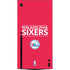 NBA Philadelphia 76ers Standard - Red Xbox Series X Console Skin
