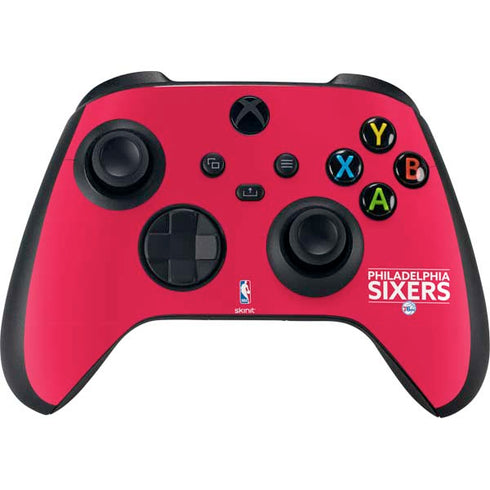 NBA Philadelphia 76ers Standard - Red Xbox Series X Controller Skin