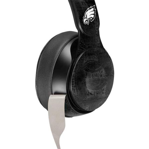 NFL Philadelphia Eagles Black & White Beats Solo Pro Skin