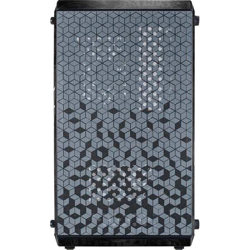 NFL Philadelphia Eagles Black & White Cooler Master MasterBox Q300L Mini Tower Skin
