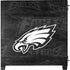NFL Philadelphia Eagles Black & White Corsair 4000D Tempered Glass Mid-Tower ATX Case Skin