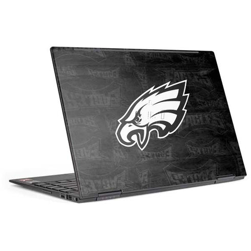 NFL Philadelphia Eagles Black & White HP Envy Skin