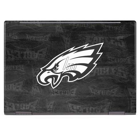 NFL Philadelphia Eagles Black & White HP Envy Skin
