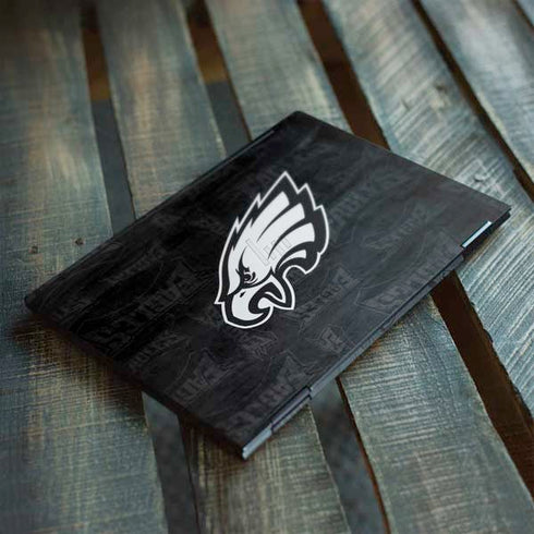NFL Philadelphia Eagles Black & White HP Envy Skin