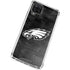 NFL Philadelphia Eagles Black & White Galaxy A12 Clear Case