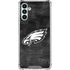 NFL Philadelphia Eagles Black & White Galaxy A13 5G Clear Case