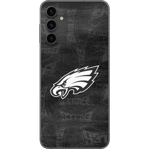 NFL Philadelphia Eagles Black & White Galaxy A14 5G Skin