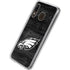 NFL Philadelphia Eagles Black & White Galaxy A20 Clear Case