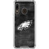 NFL Philadelphia Eagles Black & White Galaxy A30 Clear Case