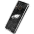 NFL Philadelphia Eagles Black & White Galaxy A30 Clear Case
