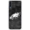 NFL Philadelphia Eagles Black & White Galaxy A50 Clear Case