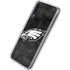 NFL Philadelphia Eagles Black & White Galaxy A50 Clear Case