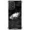 NFL Philadelphia Eagles Black & White Galaxy A52 5G Clear Case