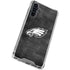NFL Philadelphia Eagles Black & White Galaxy A54 5G Clear Case