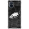 NFL Philadelphia Eagles Black & White Galaxy A71 5G Clear Case
