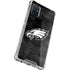 NFL Philadelphia Eagles Black & White Galaxy A71 5G Clear Case