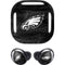 NFL Philadelphia Eagles Black & White Galaxy Buds Pro Skin