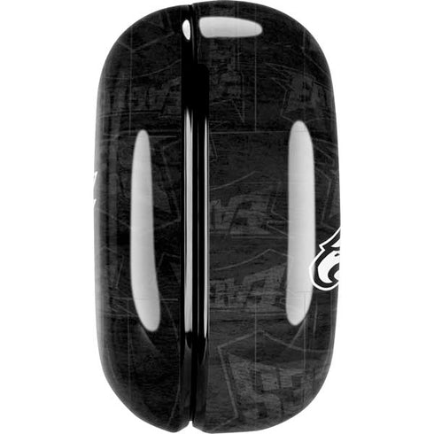 NFL Philadelphia Eagles Black & White Galaxy Buds Pro Skin