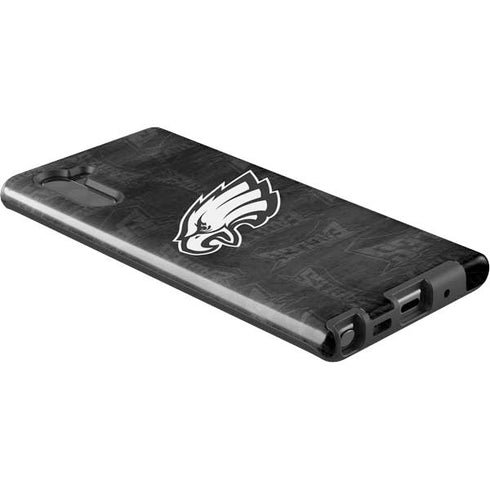 NFL Philadelphia Eagles Black & White Galaxy Note 10 Pro Case