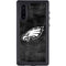 NFL Philadelphia Eagles Black & White Galaxy Note 10 Waterproof Case