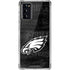 NFL Philadelphia Eagles Black & White Galaxy Note20 5G Clear Case