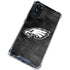 NFL Philadelphia Eagles Black & White Galaxy S20 FE Clear Case
