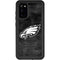 NFL Philadelphia Eagles Black & White Galaxy S20 Waterproof Case