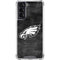 NFL Philadelphia Eagles Black & White Galaxy S21 5G Clear Case